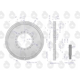 Pilnas sankabos dangtis c 330 360 ursus