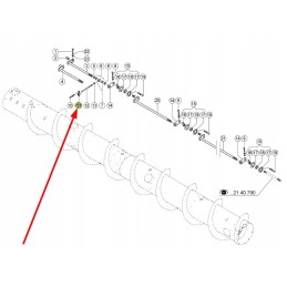519985 2 sraigių pirštų kreiptuvas