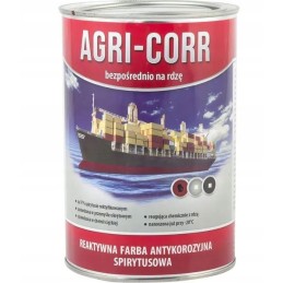 Agri corr corr aktyvūs juodi gruntiniai dažai 1l
