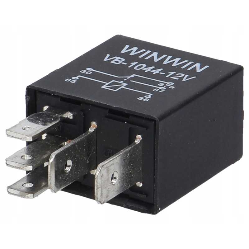 Relė 5 kontaktų 12v 20 10a john deere al76702