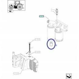 Filtro jutiklis m10 new holland cnh 504077452