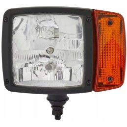 Halogeninis žibintas, kairysis, stačiakampis, 12v, nemalonus