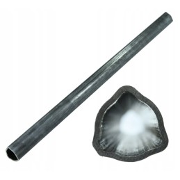 Trikampis išorinis ir vidinis vamzdis, 54x4mm ilgio