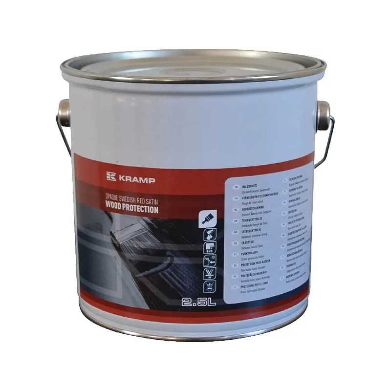 Kramp gelinis medienos impregnatorius raudonas 2 5 l