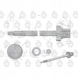 Sankabos velenas pavaroms ir st c 330m 50012101u