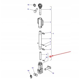 4313509m91 prikabinimo šakė