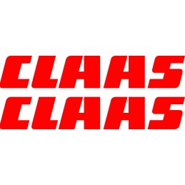 Claas traktoriaus lipdukai, 2 vnt., 45 cm