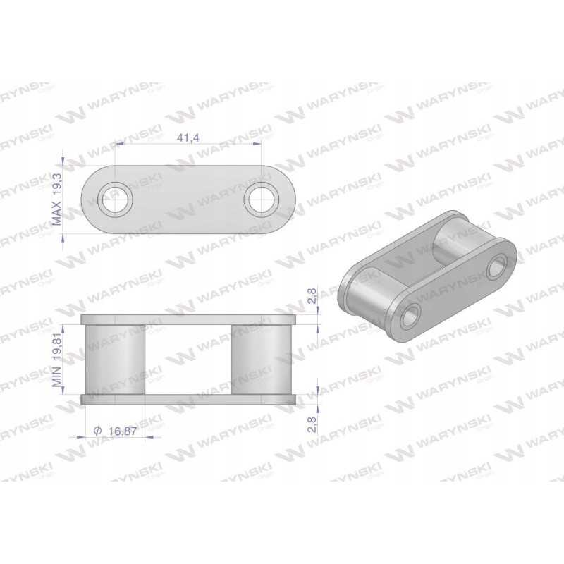 Grandinės jungtis ca550 5 vnt motogeneric