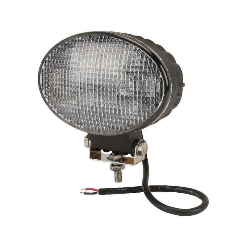 LED darbo lempa ovali 36w 2760 lm 10 30v šviesa