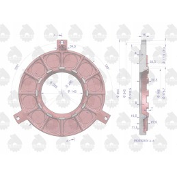 Slėgio diskas ir st c 330 c 360 originalus ursus