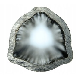 Išorinis ir vidinis trikampis vamzdis 36x3 4mm ilgio