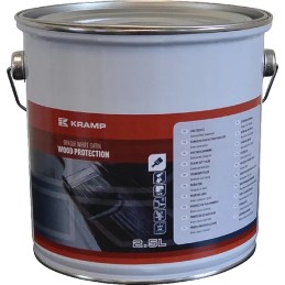 Kramp gelinė medienos impregnavimo priemonė, balta, 2 5 l