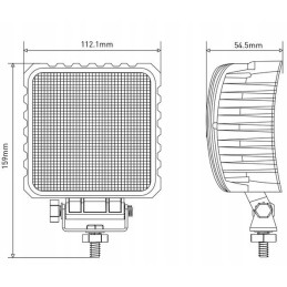 LED darbo lempa 48w 3840 lm 10 30v la10047