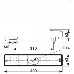 Massey Ferguson galinis žibintas 2va997113001