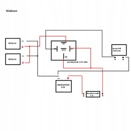 Universali relė rl 40 12v 30a