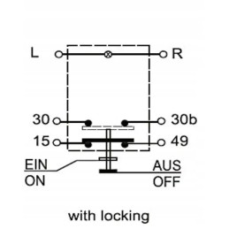Kardaninio veleno mygtuko jungiklis, apvalus, geltonas