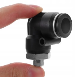 Pneumatinės kombinuotos alkūnės 1 8 jungtys pneumatinėms žarnoms