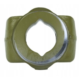 Kryžminė šakutė 27x75 citrina vidiniam vamzdžiui