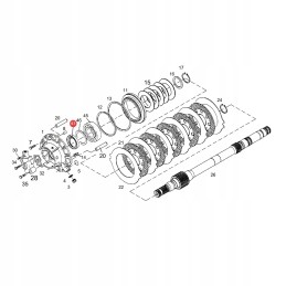 Alyvos sandariklio žiedas mf x550096500000 originalus