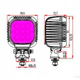 Darbinė lempa 3500 liumenų