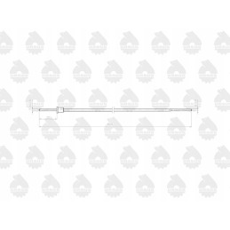 Linka skaitiklio įdėklas mtg l 625mm c 330 originalus