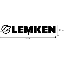 Lemken kištuko lipdukai, 2 vnt., 45 cm