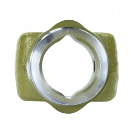 Kryžminė šakutė 27x75 citrina išoriniam vamzdžiui