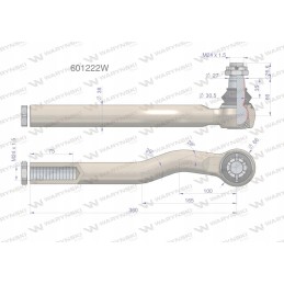 Manitou vairo jungtis 601222