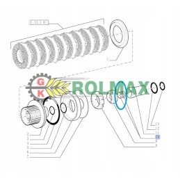 Sandarinimo žiedas new Holland korpusas 5185502