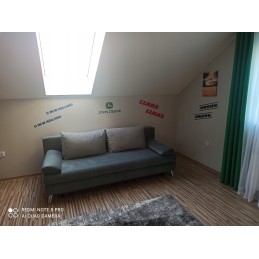 Ursus traktoriaus lipdukai, 2 vnt., 45 cm