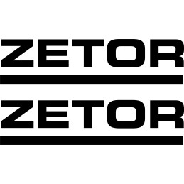 Zetor traktoriaus lipdukai, 2 vnt., 45 cm