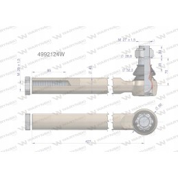 Vairo jungtis JCB 4992124 Warynski