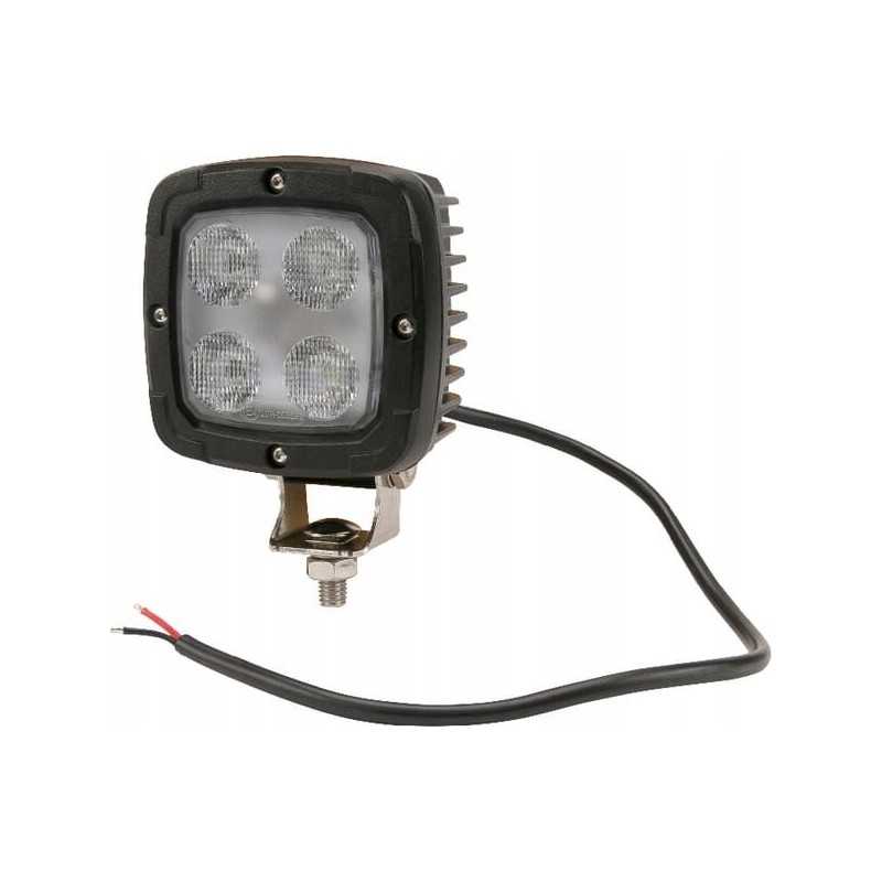 LED darbinė lempa kvadratinė 40w 4000 lm 10 30v s