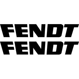 Fendt traktoriaus lipdukai, 2 vnt., 45 cm