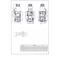 Kryptinis solenoidinis vožtuvas e12dvs6 2 g1 2 50l