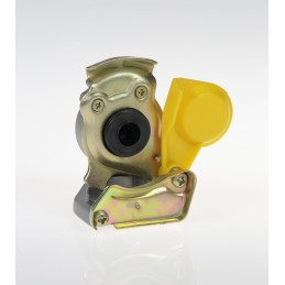 Pneumatinė oro jungtis, minkšta, m22, geltona