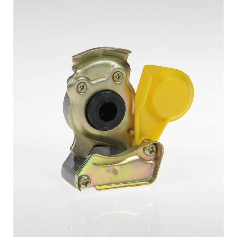 Pneumatinė oro jungtis, minkšta, m22, geltona