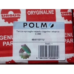 C360 sankabos diskas ir pavarų dėžė originalus Ursus