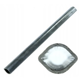 Išorinis citrininis vamzdis 30x39 3mm ilgis 50 4cm