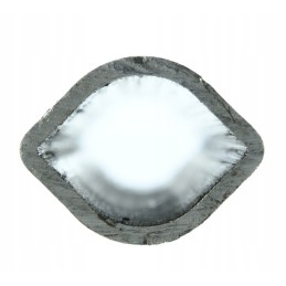 Išorinis citrininis vamzdis 30x39 3mm ilgis 50 4cm