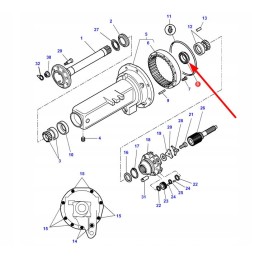 3014210x1 galinės ašies alyvos sandariklis 100 x 70 x 12 mm