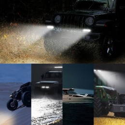 Everbrite led pagalbinis žibintas 12v 24v 2vnt