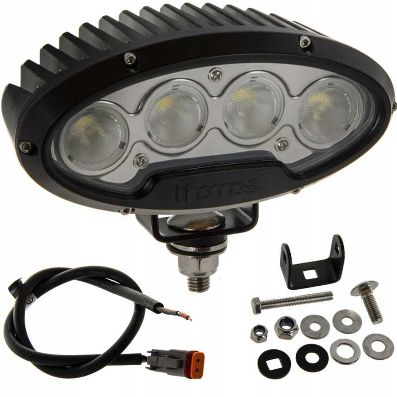 Halogeninė LED darbo lempa 42w 12v 24v premium