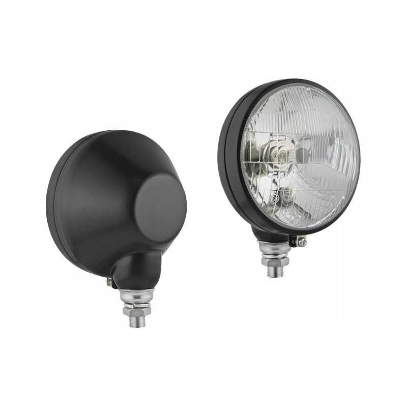 H4 priekinis žibintas metaliniame korpuse 161x115