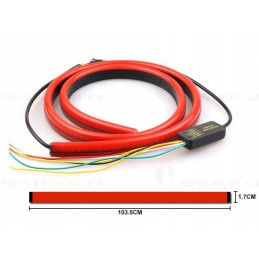 Trečias stabdžių žibintas, LED juostelė, posūkio signalas