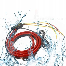 Trečias stabdžių žibintas, LED juostelė, posūkio signalas