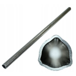 Išorinis trikampis vamzdis 43x3mm, ilgis 107 2 cm