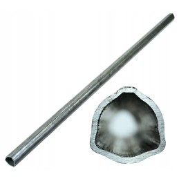 Išorinis trikampis vamzdis 43x3mm, ilgis 127 2 cm