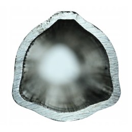 Išorinis trikampis vamzdis 43x3mm, ilgis 127 2 cm