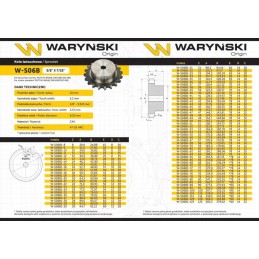 Grūdintas krumpliaratis su flanšu 06b 1 r1 3 8 z